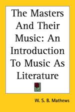 Masters And Their Music af W. S. B. Mathews