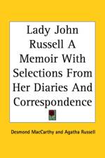 Lady John Russell A Memoir With Selections From Her Diaries And Correspondence af Agatha Russell