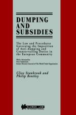 Dumping and Subsidies af Clive Stanbrook
