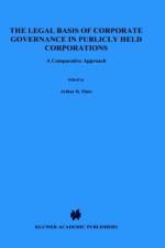 The Legal Basis of Corporate Governance in Publicly Held Corporations af Carla Pinto