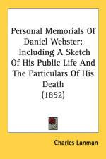 Personal Memorials Of Daniel Webster af Charles Lanman