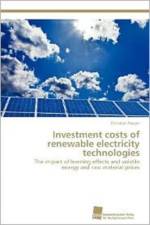 Investment costs of renewable electricity technologies af Christian Panzer