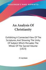 Analysis Of Christianity af A Layman