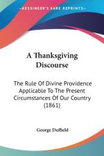 Thanksgiving Discourse af George Duffield