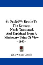 St. Paula -- S Epistle To The Romans af John William Colenso
