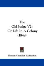 Old Judge V2 af Thomas Chandler Haliburton