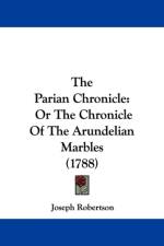 Parian Chronicle af Joseph Robertson