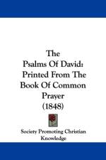 Psalms Of David af Society Promoting Christian Knowledge