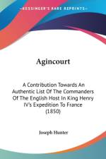 Agincourt af Joseph Hunter
