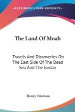 Land Of Moab af Henry Tristram