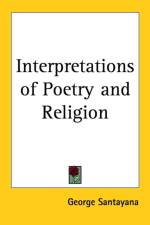 Interpretations of Poetry and Religion af George Santayana