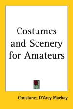 Costumes and Scenery for Amateurs af Constance D'Arcy MacKay