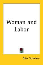 Woman and Labor af Olive Schreiner