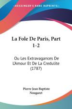Fole De Paris, Part 1-2 af Pierre Jean Baptiste Nougaret