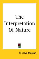 The Interpretation Of Nature af C. Lloyd Morgan