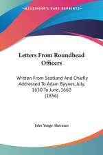 Letters From Roundhead Officers af John Yonge Akerman