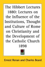 Hibbert Lectures 1880 af Ernest Renan