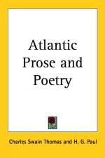 Atlantic Prose and Poetry af Charles Swain Thomas