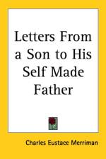 Letters From a Son to His Self Made Father af Charles Eustace Merriman