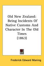 Old New Zealand af Frederick Edward Maning