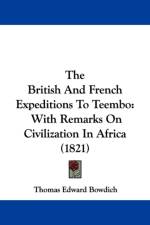 British And French Expeditions To Teembo af Thomas Edward Bowdich