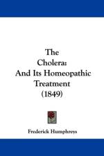 Cholera af Frederick Humphreys