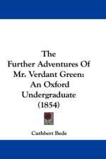 Further Adventures Of Mr. Verdant Green af Cuthbert Bede
