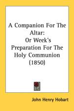 Companion For The Altar af John Henry Hobart