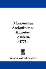 Monumenta Antiquissimae Historiae af Johann Gottfried Eichhorn