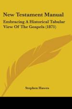 New Testament Manual af Stephen Hawes