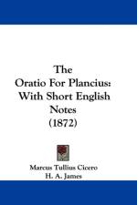 Oratio For Plancius af Marcus Tullius Cicero