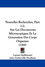 Nouvelles Recherches, Part 1-2 af John Turberville Needham
