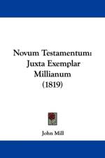 Novum Testamentum af John Mill