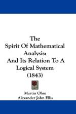 Spirit Of Mathematical Analysis af Martin Ohm