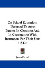 On School Education af James Pycroft