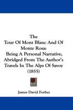 Tour Of Mont Blanc And Of Monte Rosa
