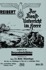 Reibert. Der Dienstunterricht Im Heere - Ausgabe Fur Panzerabwehrschutzen af MAJ Dr Guido Allmendiinger
