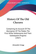 History Of The Old Cheraws af Alexander Gregg