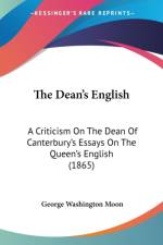 Dean's English af George Washington Moon