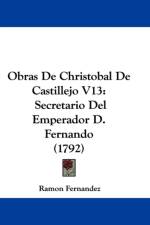 Obras De Christobal De Castillejo V13 af Ramon Fernandez