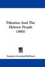 Palestine And The Hebrew People (1861) af Stephen Greenleaf Bulfinch
