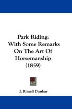 Park Riding af J. Rimell Dunbar