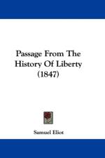 Passage From The History Of Liberty (1847) af Samuel Eliot