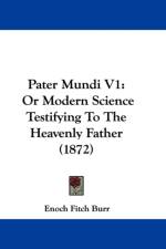Pater Mundi V1 af Enoch Fitch Burr