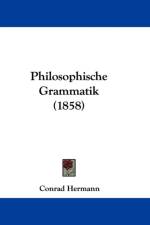 Philosophische Grammatik (1858) af Conrad Hermann