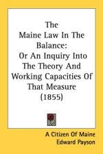 Maine Law In The Balance af Edward Payson