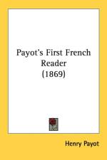 Payot's First French Reader (1869) af Henry Payot