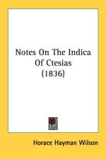 Notes On The Indica Of Ctesias (1836) af Horace Hayman Wilson