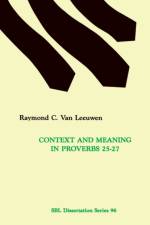 Context and Meaning in Proverbs 25-27 af Raymond C Van Leeuwen