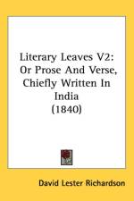 Literary Leaves V2 af David Lester Richardson
